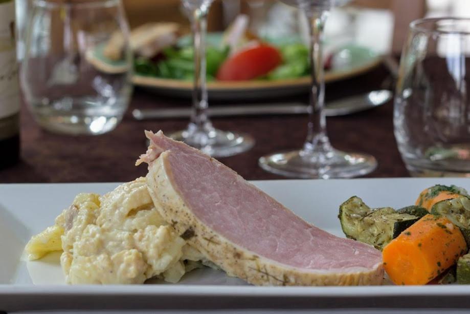 Logis Hotel Restaurant Auberge Les Rives De L'Arzon Vorey Экстерьер фото