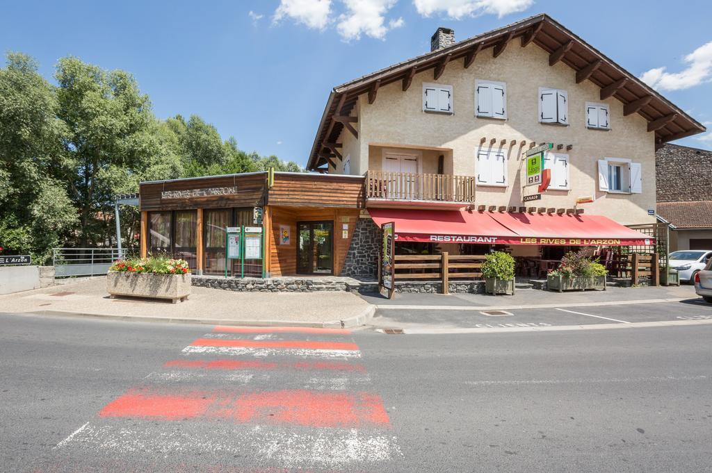 Logis Hotel Restaurant Auberge Les Rives De L'Arzon Vorey Экстерьер фото